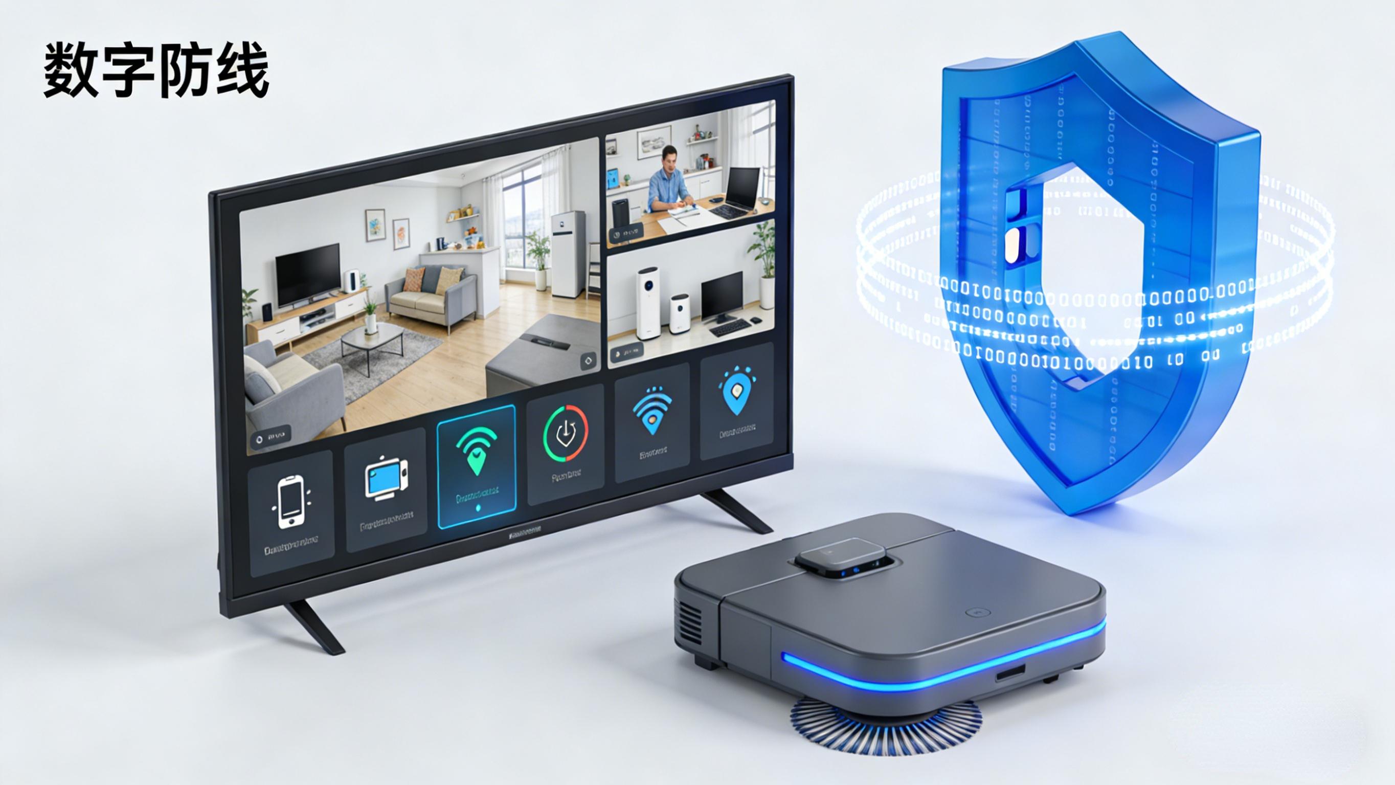 智能电视、扫地机器人藏风险？移动新方案筑牢家的“数字防线”