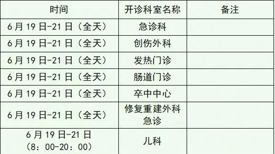北京大学首钢医院2026年端午节假期门诊出诊安排