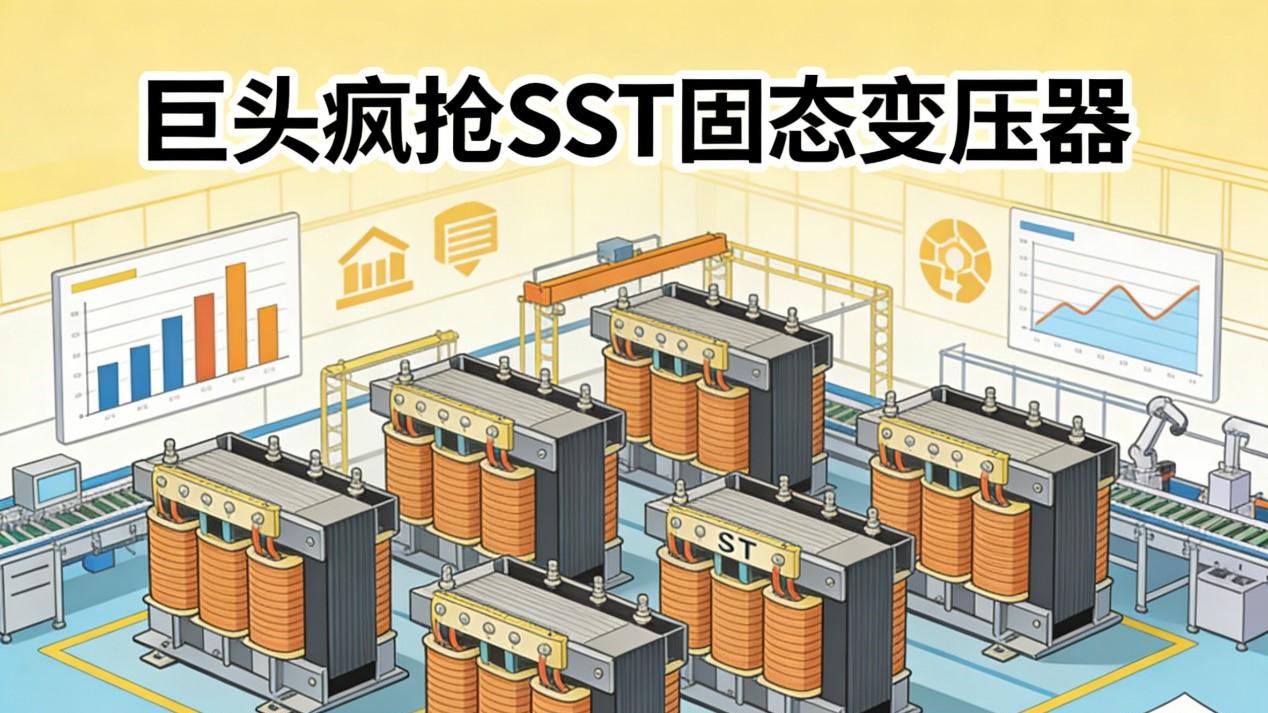 巨头疯抢SST固态变压器：订单暴增700%，千亿赛道谁主沉浮？