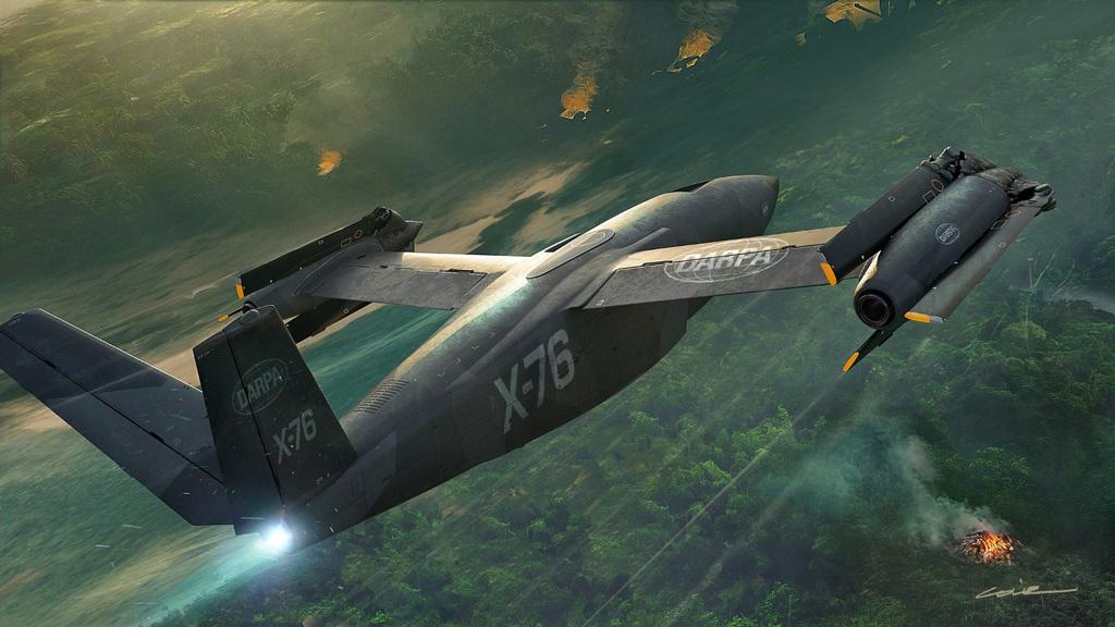 速度像战斗机一样快，像直升机一样起飞，美军X-76要逆天了？