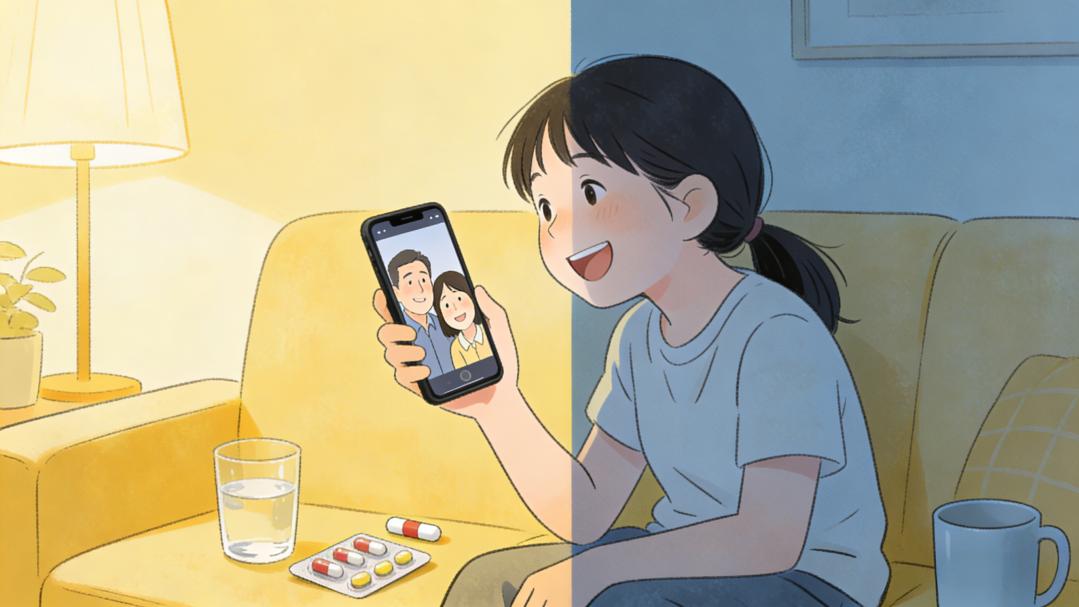 我们以为的安好，是爸妈演给我们看的