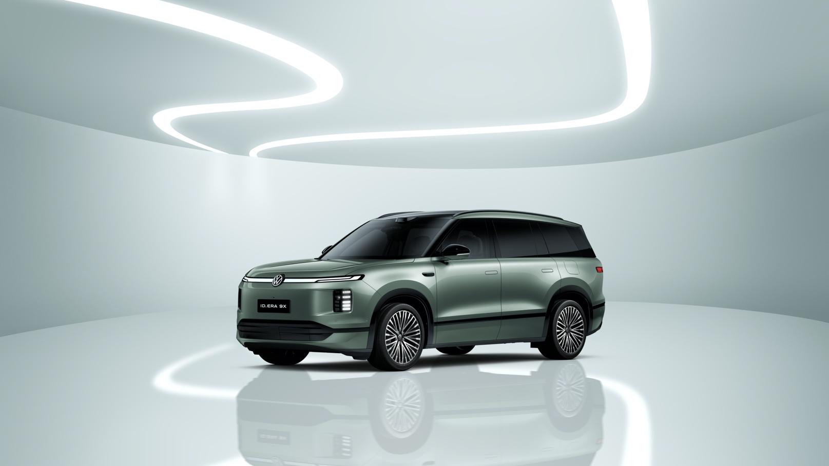 ​上汽大众纯电SUV ID. ERA 9X发布“仙踪绿”新皮肤 内饰大有看点