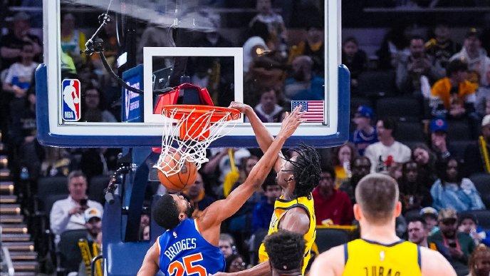 送步行者12连败！布伦森29分5板9助，OG25分8板5助，米罗12分22板