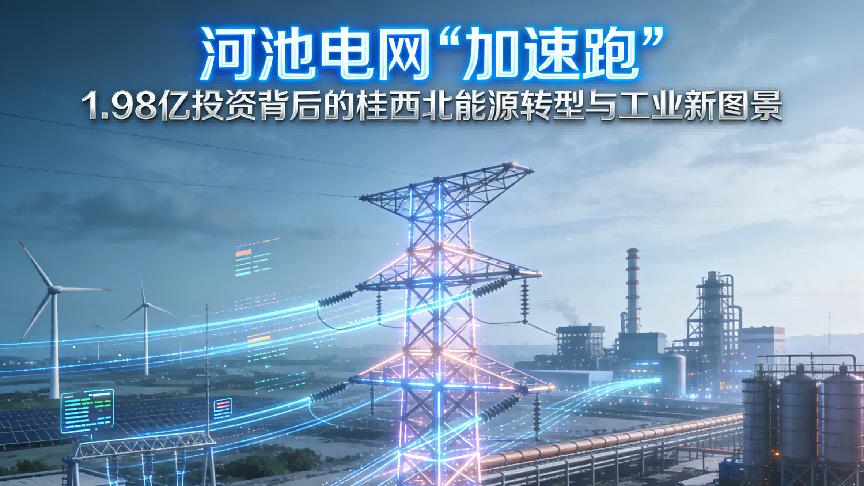 河池电网加速跑：1.98亿投资背后的桂西北能源转型与工业新图景