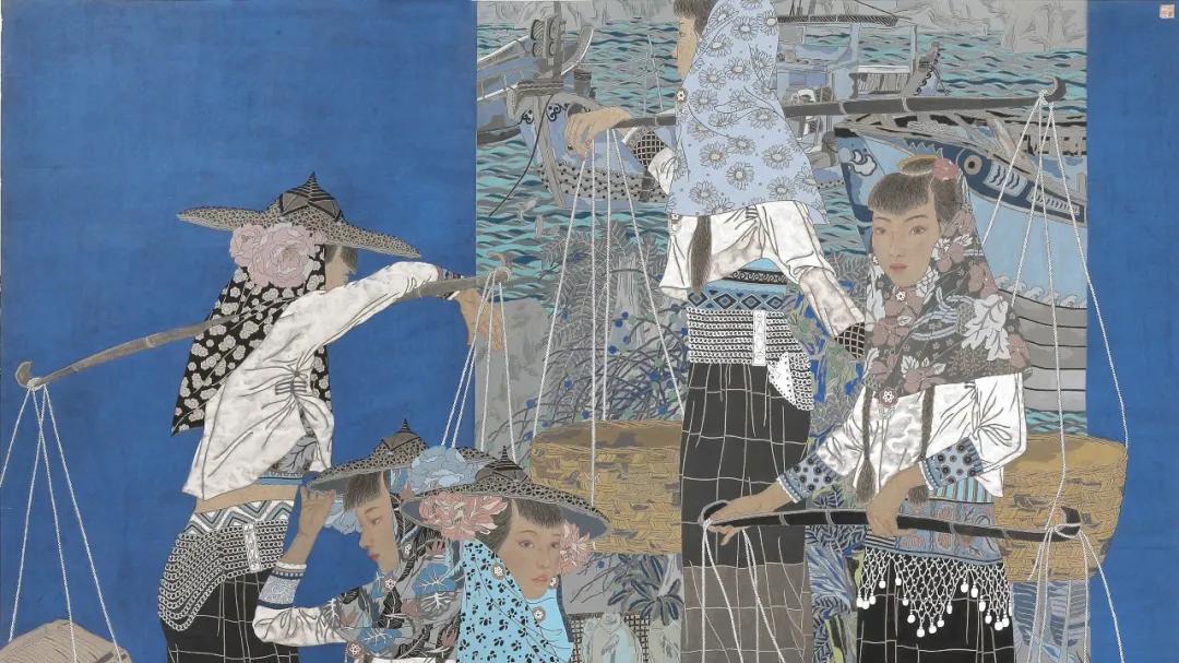 陈鸿荣｜90后的画里，有唐韵的风雅，也有我们的showtime