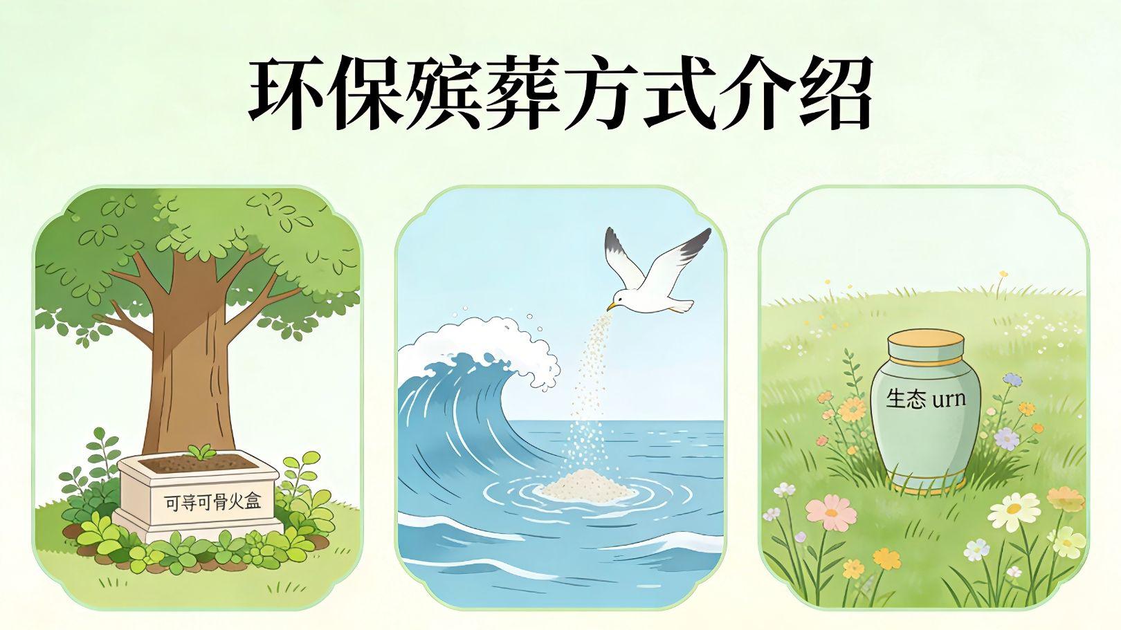环保殡葬方式介绍：树葬、海葬、生态葬