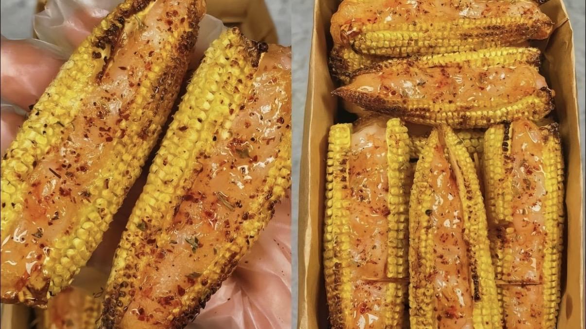 这道玉米笋虾滑颜值高又美味