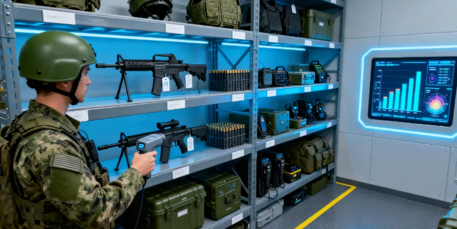 RFID军队物资装备管理应用方案-深圳市三鼎物联有限公司