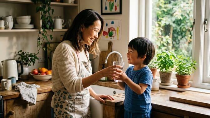 去害留益，品味天然甘甜 | 虎鲸妈妈全屋无菌水净水机