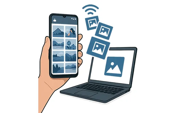 如何以 9 种方式将照片从手机传输到笔记本电脑