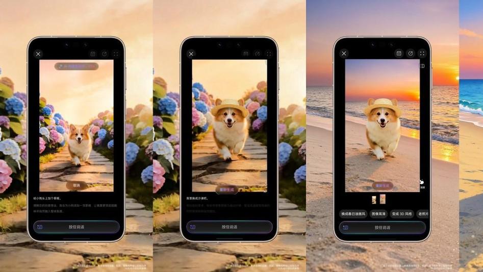 景区拍照全是路人？一句话让小艺修图消除，还能秒变漫画风大片