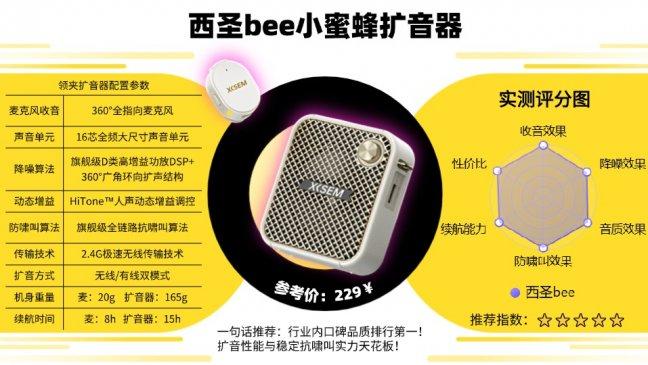 扩音器哪个牌子最好最大声音好听？2026年小蜜蜂扩音器品牌前十名