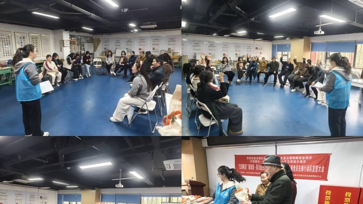 “红领精治”聚资源·荟力量主题行动-红领精治·分类焕新党员先锋行动队宣誓大会