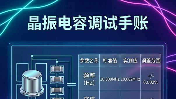 【晶振电容调试手账：算准参数不用反复换电容】
