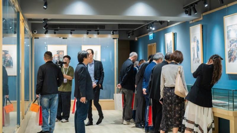 驰骋万里 福满香江——马欣乐作品展在香港集古斋隆重开幕