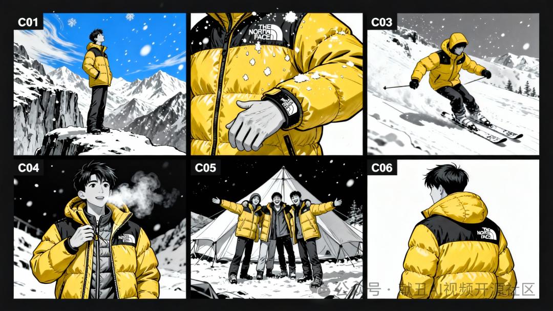 超便宜好用！Sora2用九宫格图生成广告宣传片，效果出乎意料了