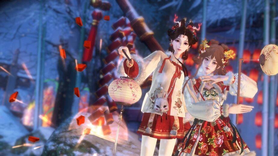 不堆任务不加班，倩女端游这波“躺赢”操作把年味拉满了