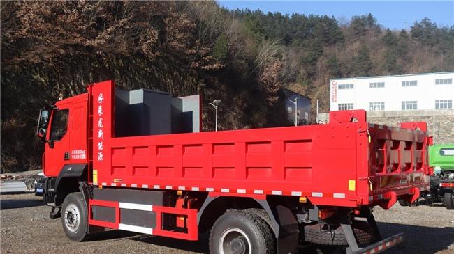 工况全适配！乘龙H5 4×2纯电自卸车资源运输创富首选