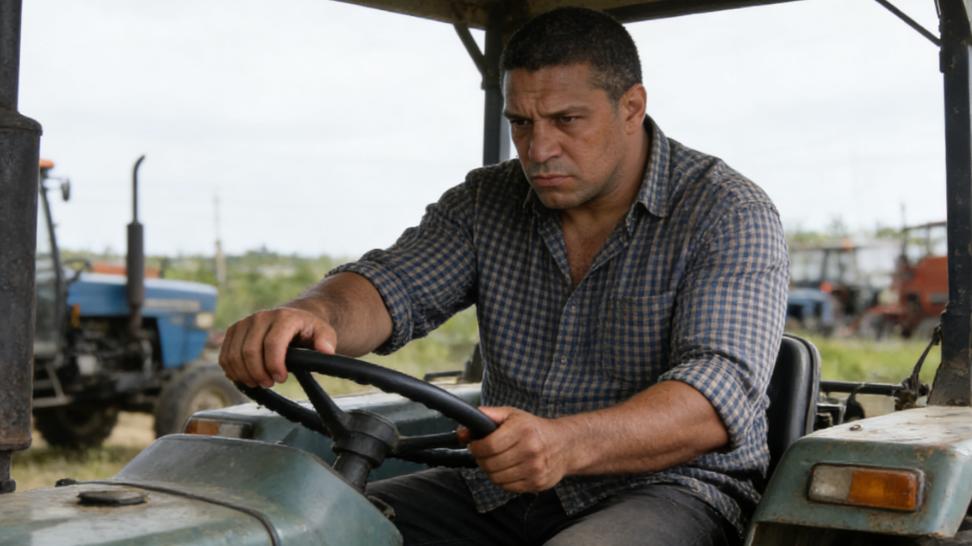 博茨瓦纳那个“只会杀牛”的屠夫，一台拖拉机让他成了兽医