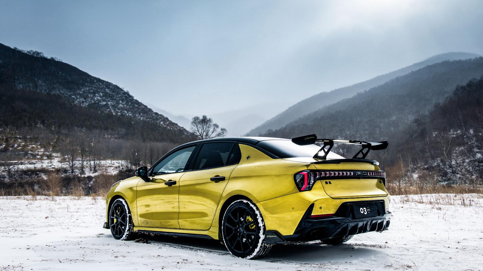 冰雪覆盖路面也能安心，领克03家族动力操控全面升级