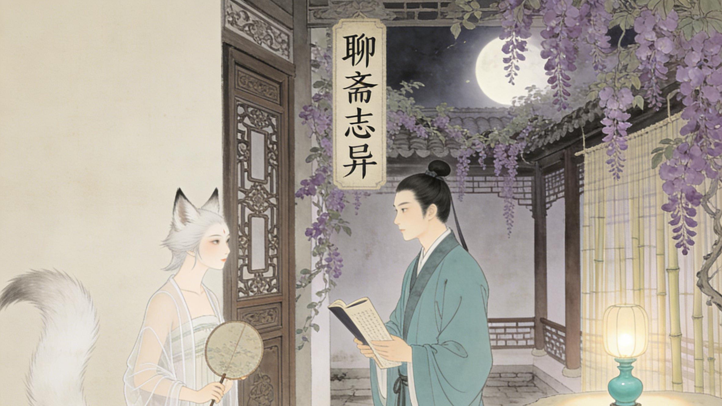 古香萦绕，狐魅藏韵，探析《聊斋志异》的文韵与故事特色