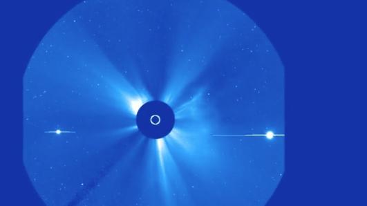 欧航局轨道器观测：太阳超级风暴突袭火星