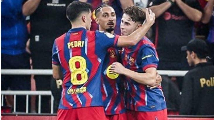 任意球世界波，2-1复仇马竞！西超杯决赛对阵出炉，皇马大战巴萨