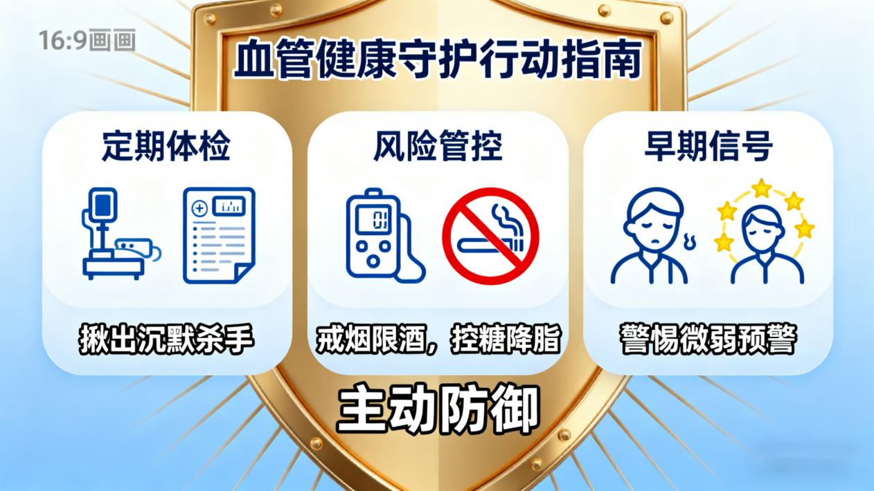没有症状=绝对健康？血管的堵塞是“沉默”的