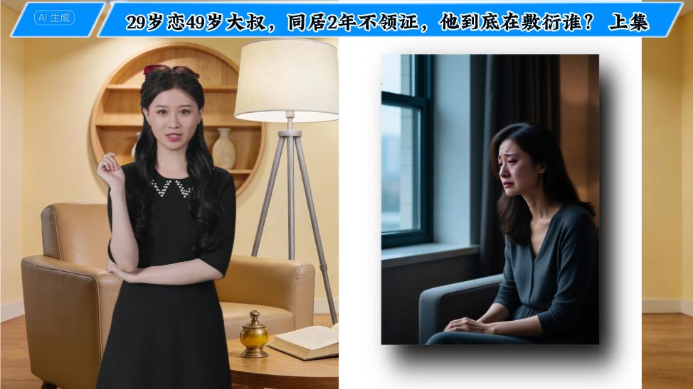 我该怎么办？29岁的我恋上了49岁大叔，两年了还不跟我领证？上集