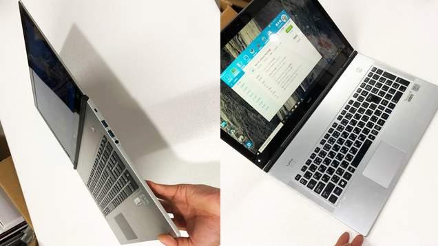 15.6英寸屏幕加拉丝金属结构，这款轻薄笔记本电脑，办公依然流畅