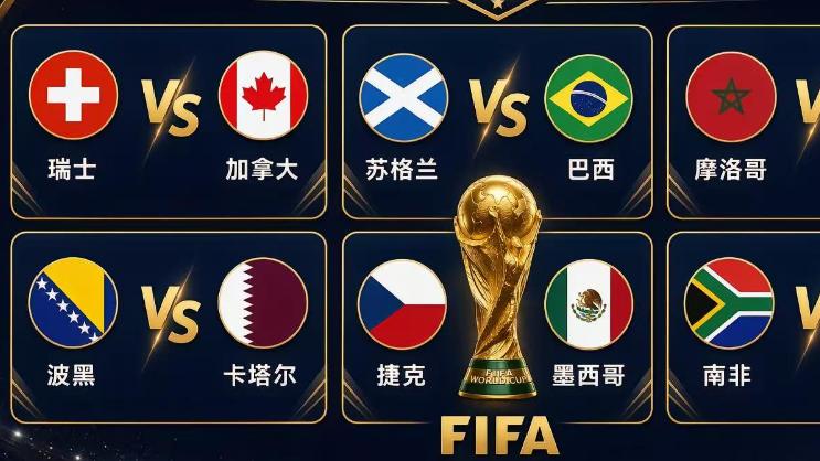 中央台直播世界杯时间表：6月25日CCTV5、CCTV5+直播，6场比赛
