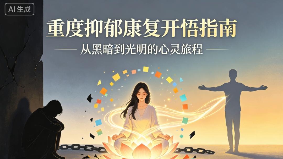 不要再抑郁内耗了，抑郁康复后：我从重度抑郁里，悟出的人生真相