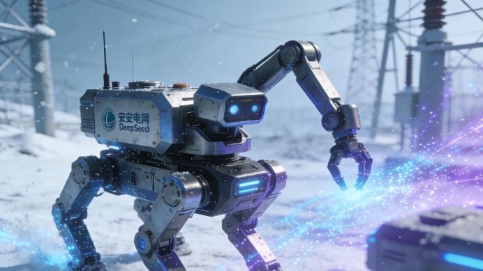 钢铁卫士零下出征：安徽电网启用5G机器人，DeepSeek大模型加持