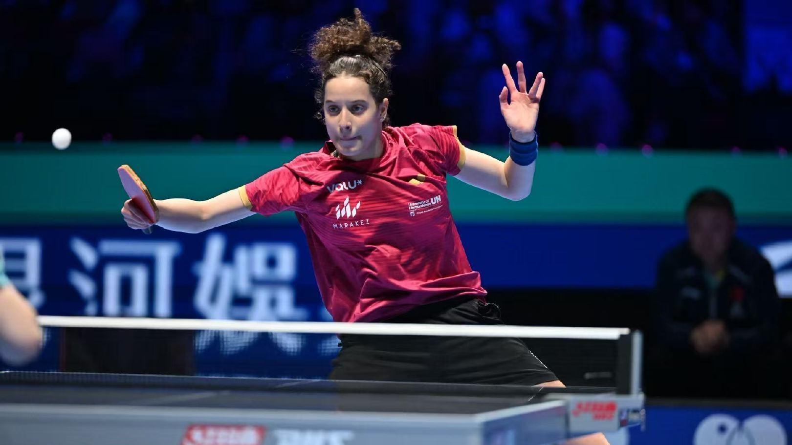 孙颖莎发球被破解，对攻被顶住，这是汉娜.高达追分的原因