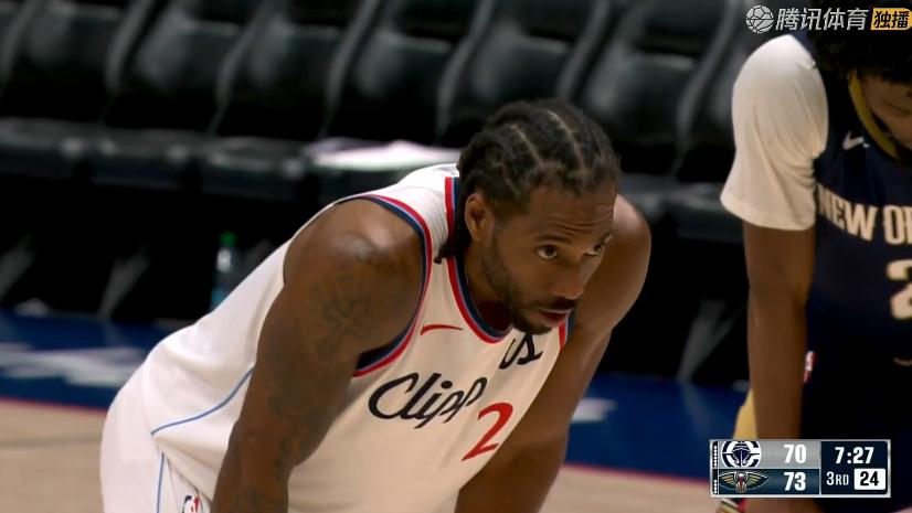 快船惨败！小卡25+8，加兰13+6，赛后小卡去找穆雷，拥抱致意