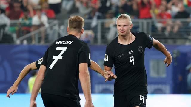 3-2！哈兰德双响，对飚梅西姆巴佩，挪威2连胜出线，下轮死磕法国