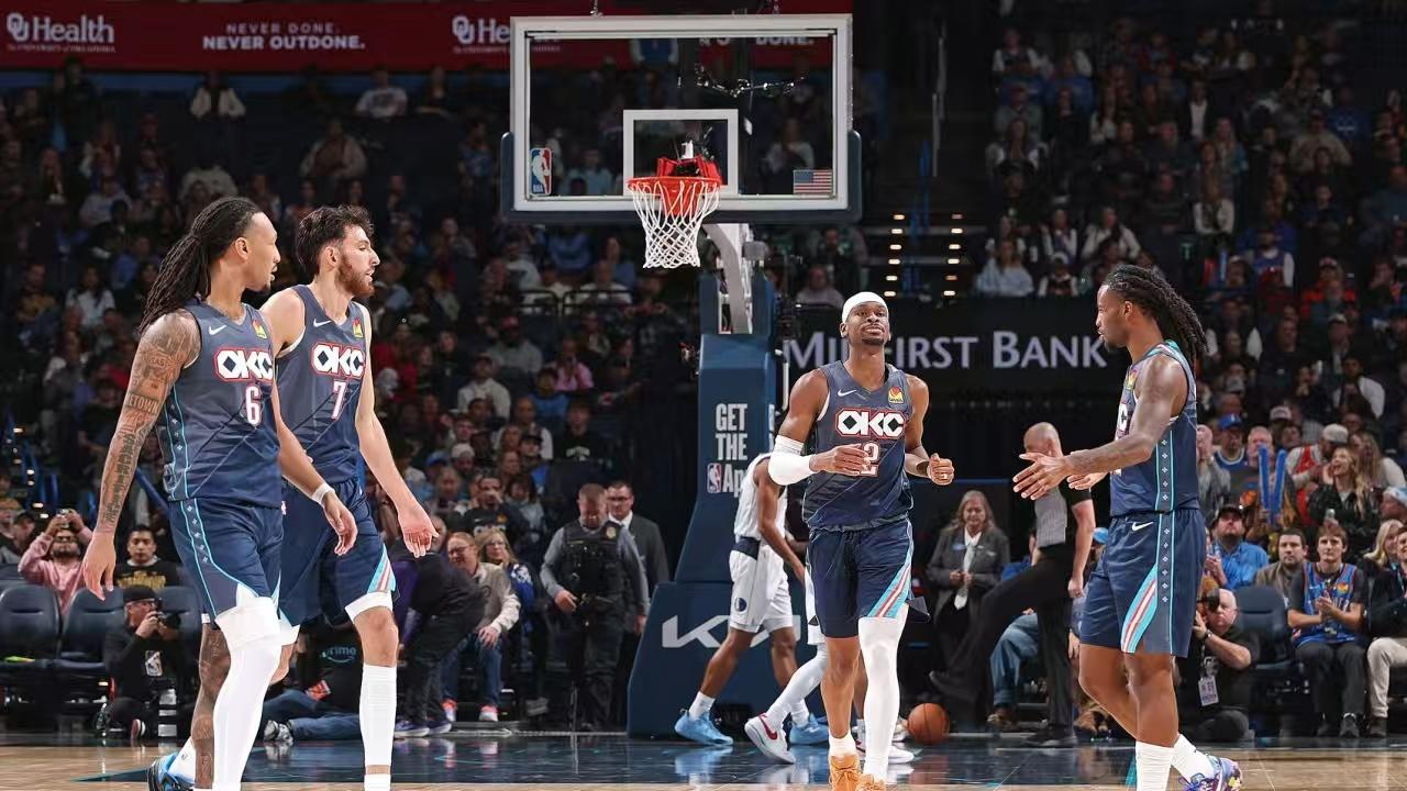 锁定联盟第一！雷霆轻取快船，切特30+14，伦纳德20+8