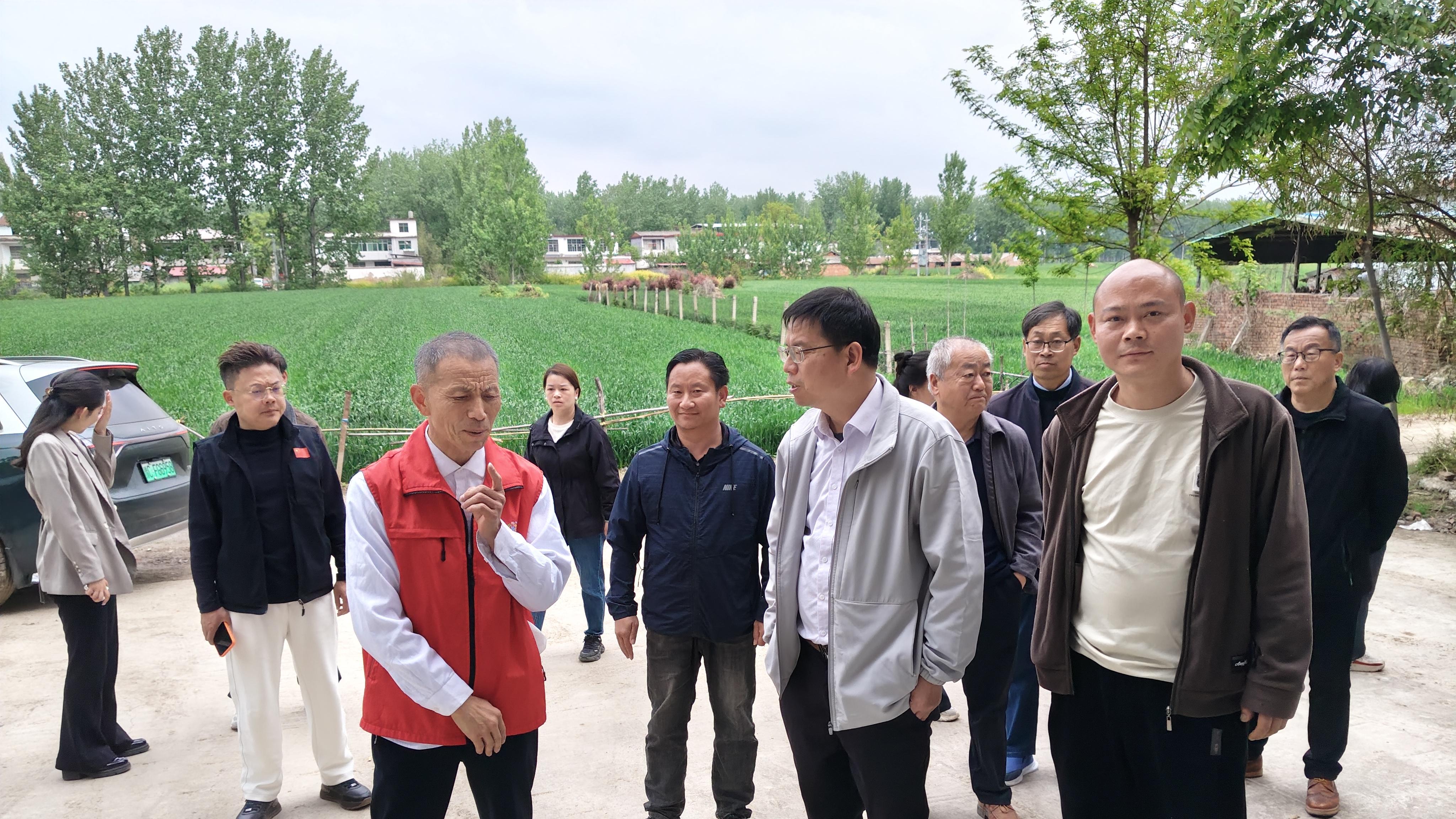 上海交大头雁项目导师团莅临平舆科技小院调研指导