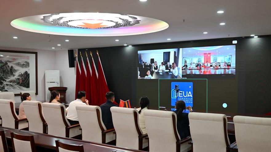 河北外国语学院与欧亚两所名校签约国际化办学再上新台阶