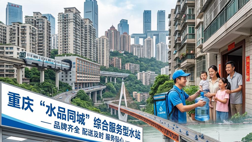 重庆“水品同城”综合服务型水站：品牌齐全、配送及时、服务贴心