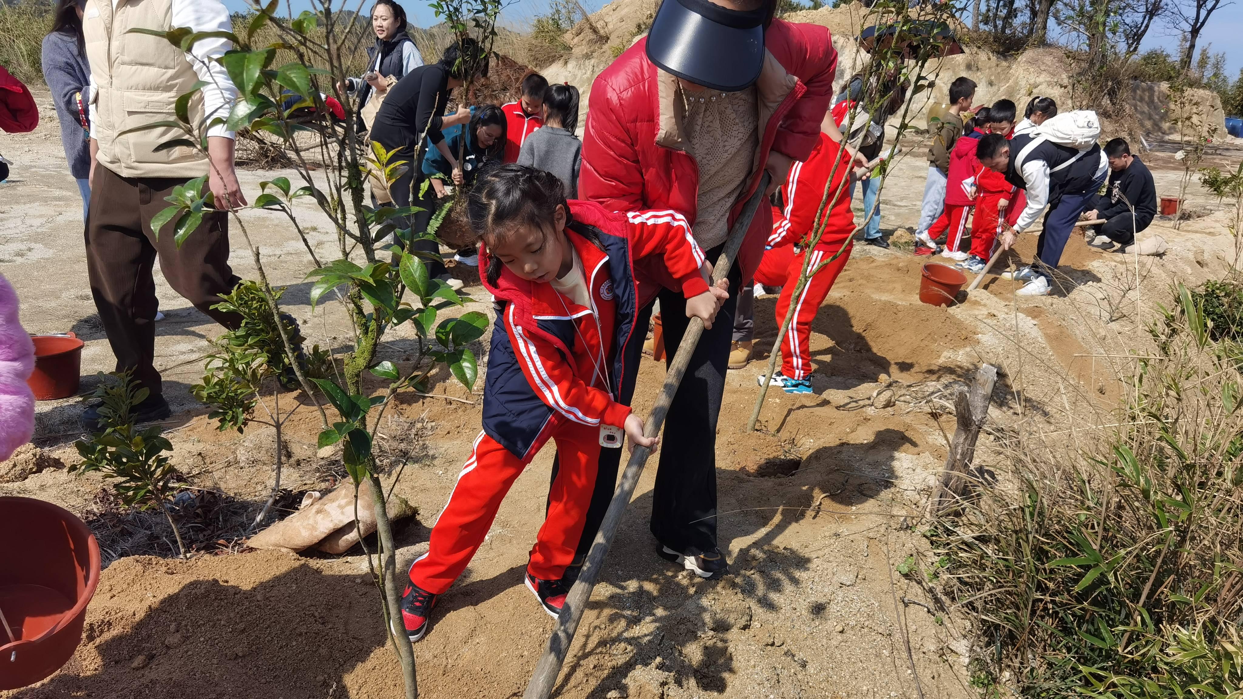 厦门周边哪里可以植树？高山军营村成为厦门团队植树首选！