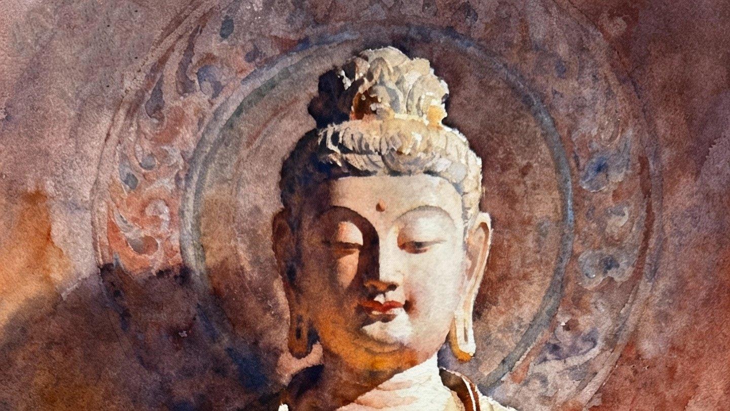 冬月十五——色佛光里的禅意皈依