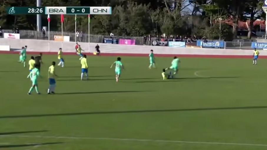 随着巴西1-0，蒙太古杯最新积分榜出炉：中国男足排名第4