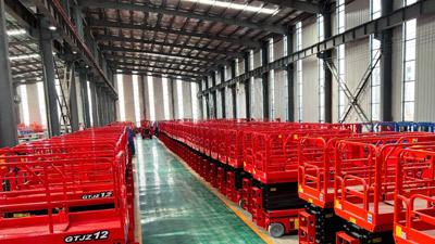 中小工厂高空作业设备 12米高度轻松拿下