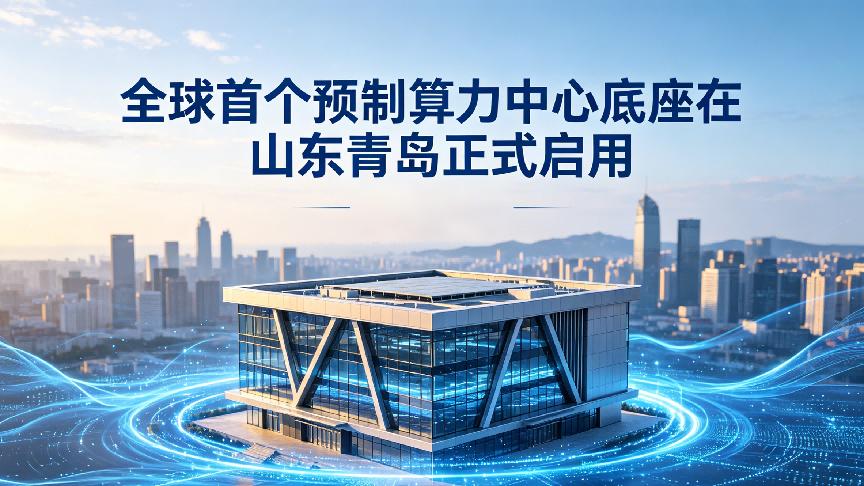 破解供电瓶颈！全球首个预制化“算电岛”在青岛投运