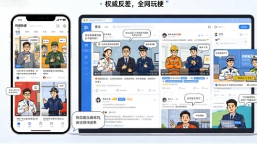 反差玩梗爆火 你get到其中快乐了吗