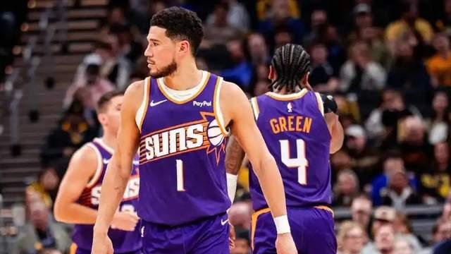 轰36+3+4！感谢太阳信任我，杰伦格林感谢布克，他真被火箭耽误了