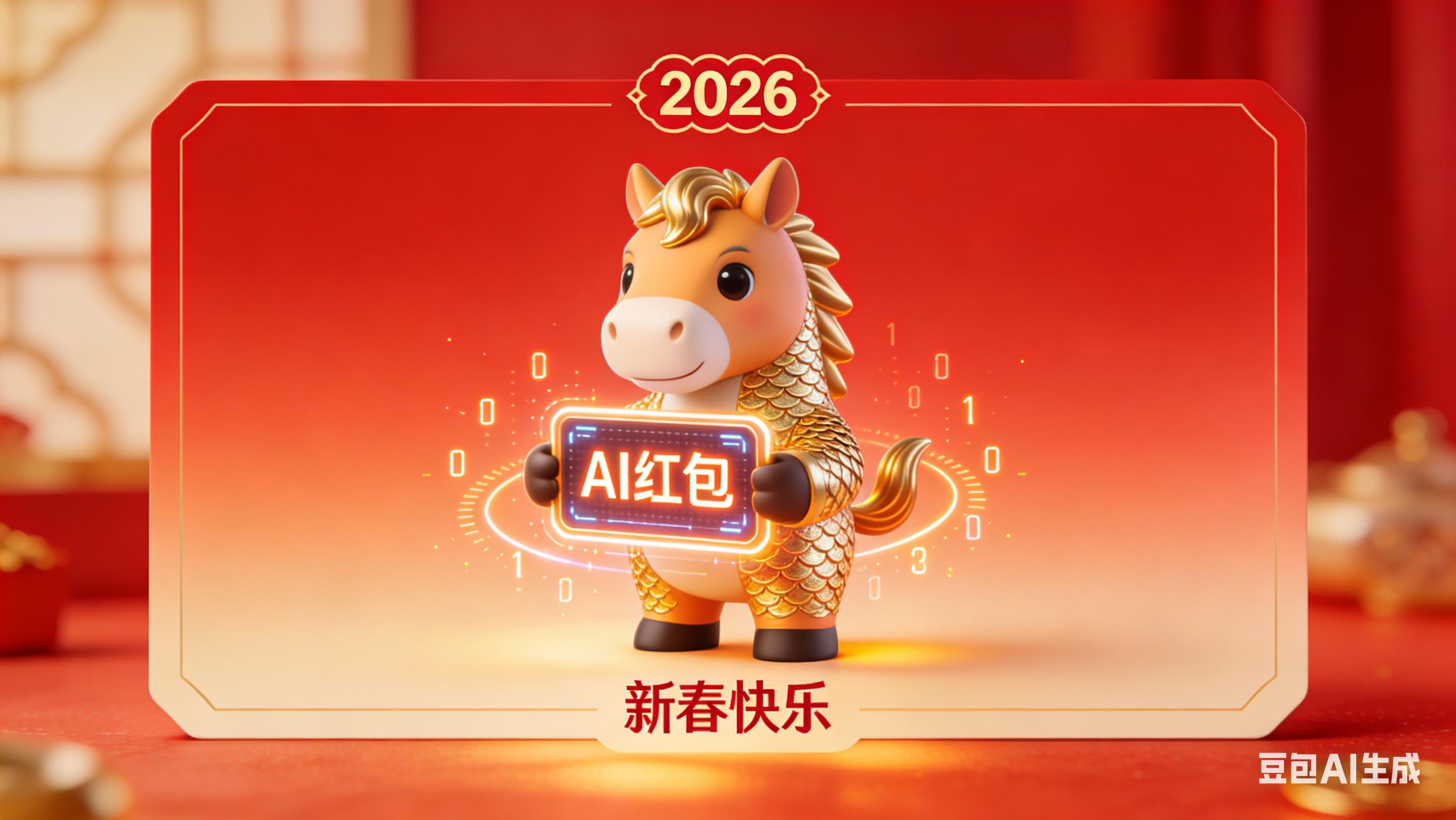 AI红包“闹”春节：腾讯抛出10亿元，百度也要发5亿