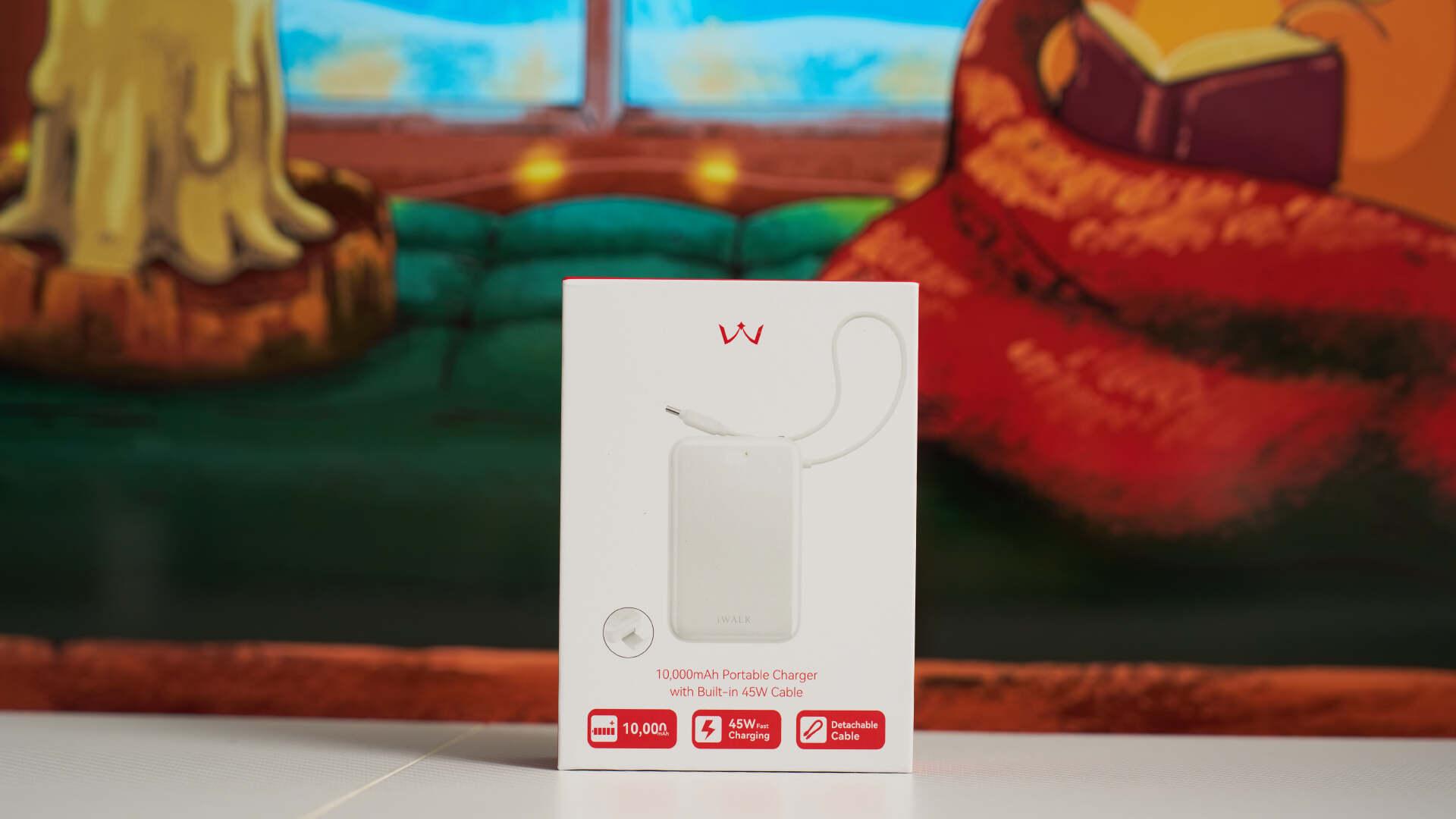 45W 快充双平台兼容：iWALK 小魔移动电源