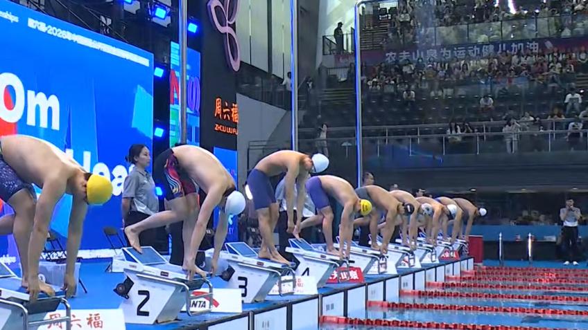 游泳公开赛第4日预赛：潘展乐800自暂居第一，张雨霏、汪顺等晋级